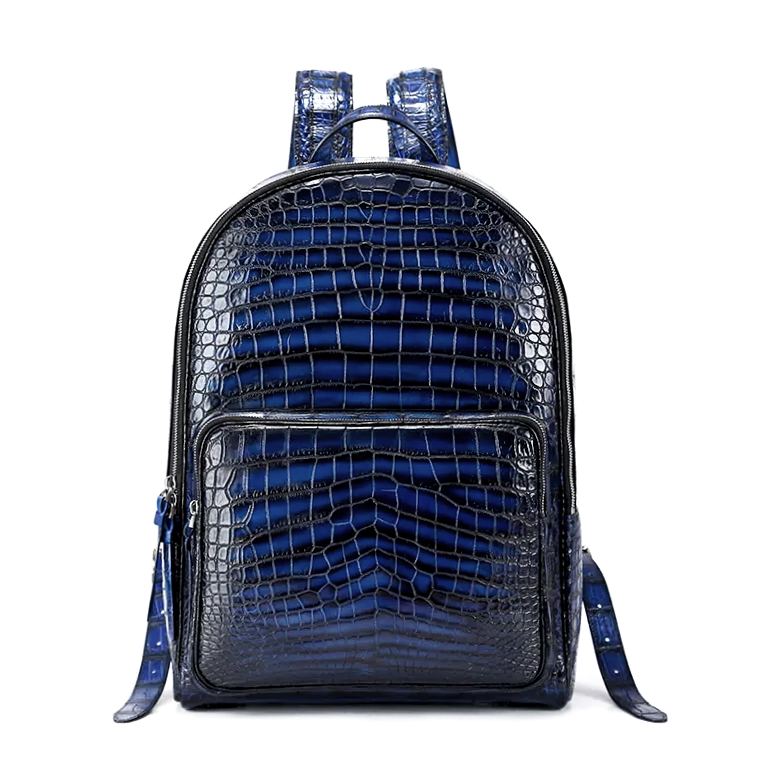 The Vascari Monarch Backpack — Luxury Crocodile Leather for Men