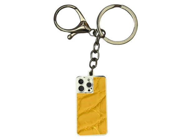 Yellow Crocodile Keyring