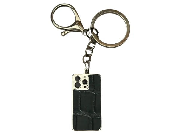 Black Crocodile Keyring