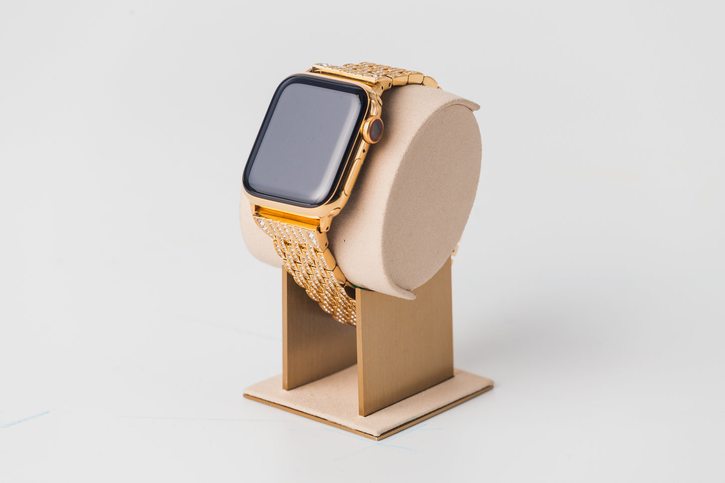 Apple Watch-24K Gold Plated Swarovski Edition