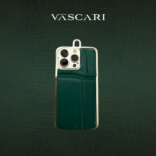 Green Crocodile Keyring