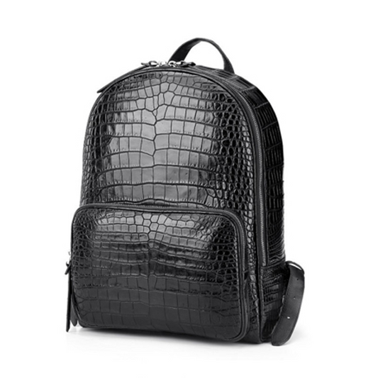 The Vascari Monarch Backpack — Luxury Crocodile Leather for Men