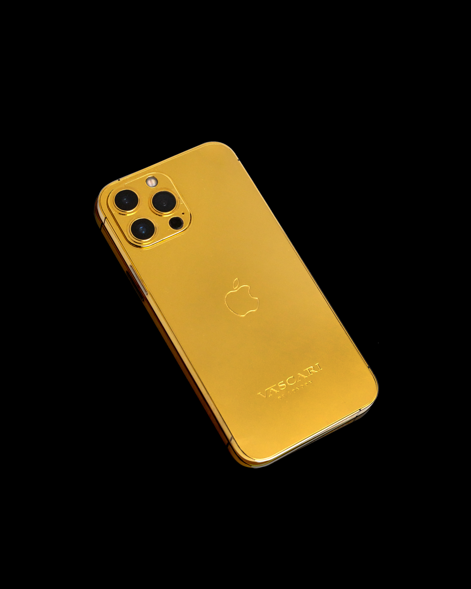 iPhone 15 Pro Max 24 Karat Gold Plated Gold Plated iPhone Vascari